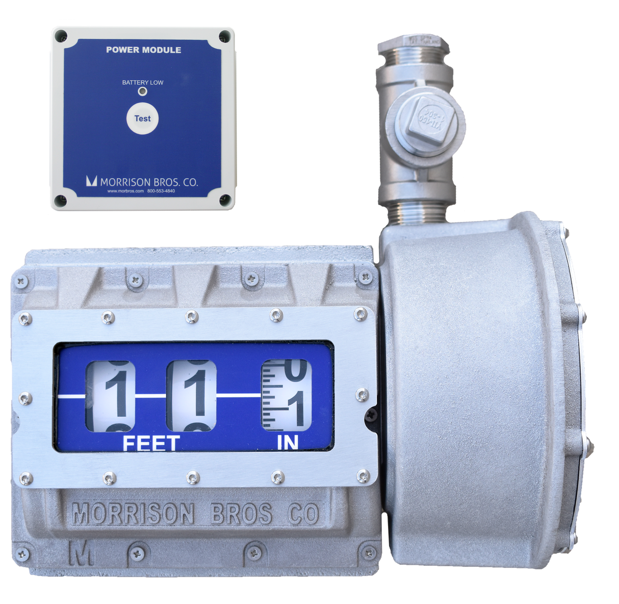Mechanical vertical tank gauge