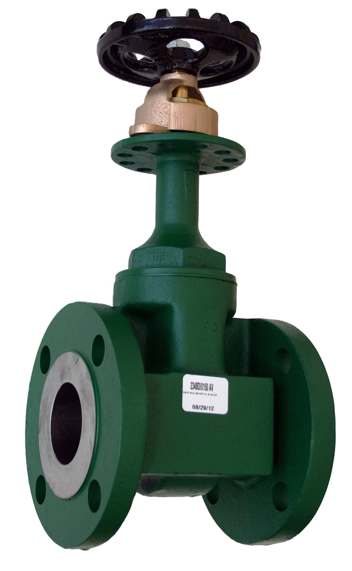 Gate Valve, Round Flanged Ends, Locking Style