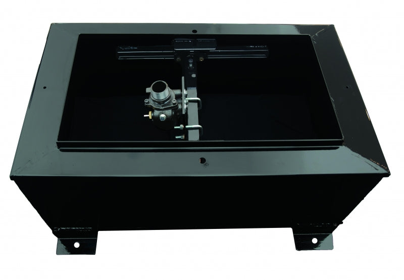 Dispenser pedestal & 1 stabilizer bar; W 14.5" L x 10" W opening size top - 34"x21"x16.13"