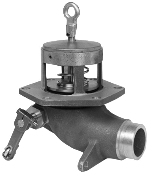 Tank Truck Emergency Valve, Victaulic Outlet