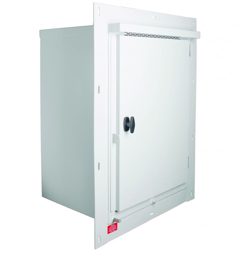 In-wall, back connection w/2" AL male QD adaptor