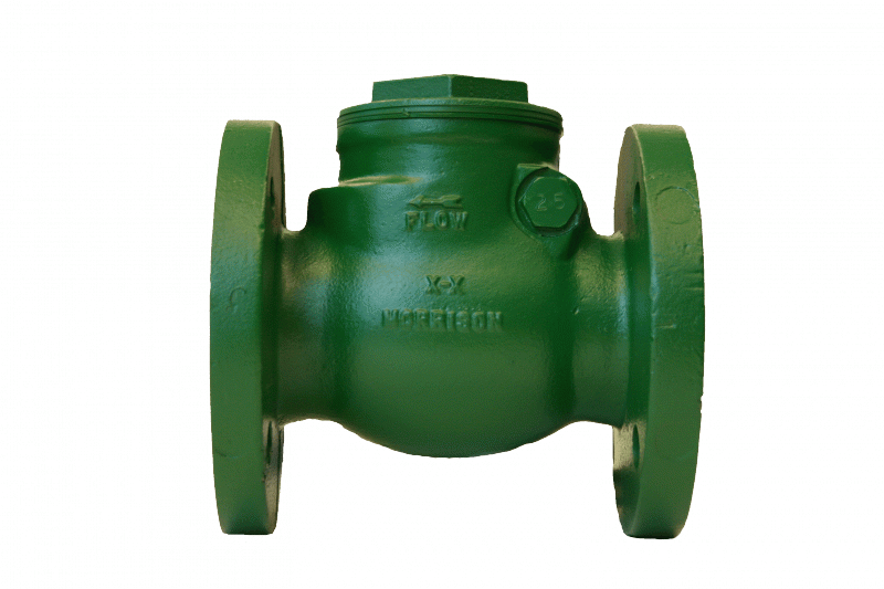 Swing Check Valve, Round Flange, Ductile Iron, Expansion Relief at 50 PSI