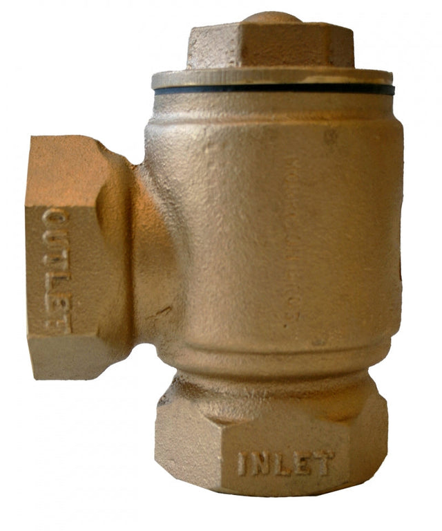 Angle Check Valve with 25 PSI ER (FKM)