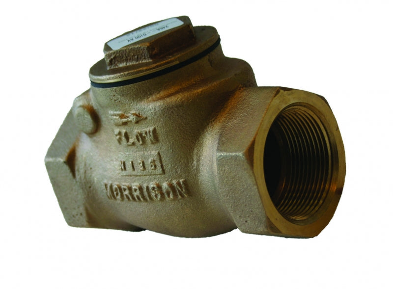 Swing Check Valve, Threaded, Brass with Expansion Relief at 50 PSI