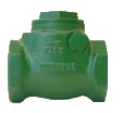 Swing Check Valve, Threaded, Ductile Iron, Expansion Relief at 50 PSI