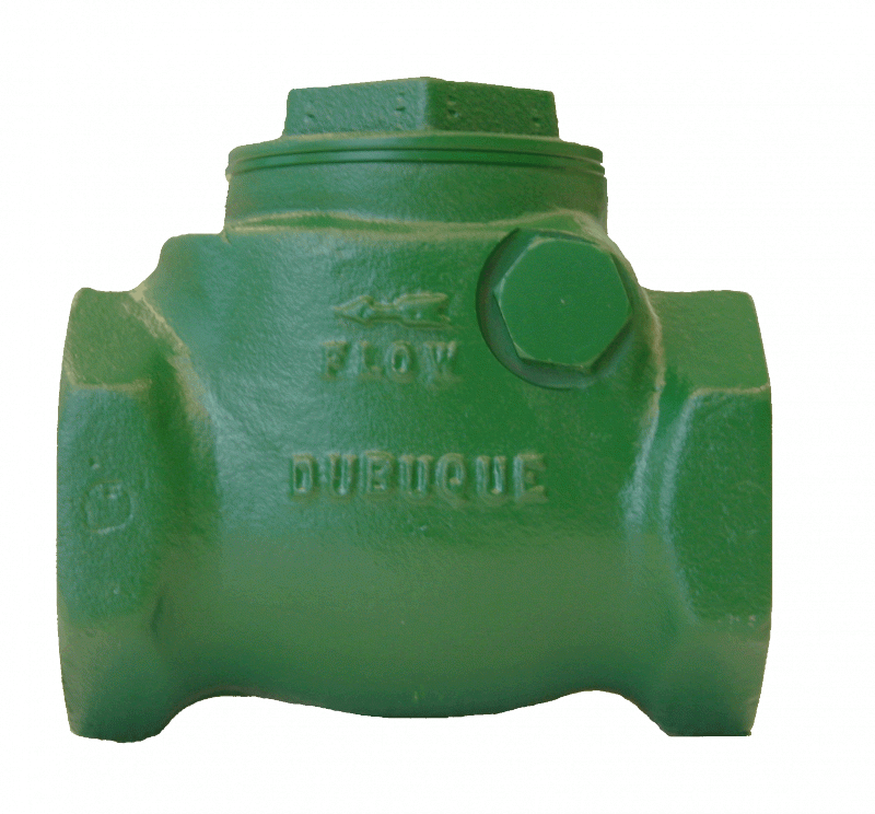 Swing Check Valve, Threaded, Ductile Iron, Expansion Relief at 50 PSI