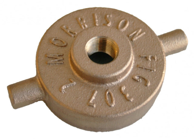 Brass Fill Cap w/ 3/8" Cable Connector - 2"