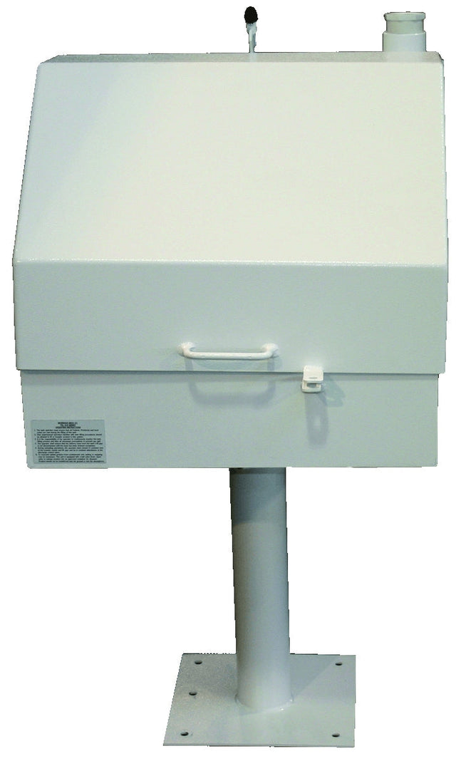 AST Remote Spill Container Dual Ports, Female Threaded, Post Mount