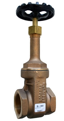 Brass gate valve w/expansion relief