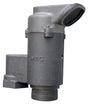 Pressure Vacuum Vent, Aluminum Internals w/Dryer w/Pressure Discharge Hood - 2"