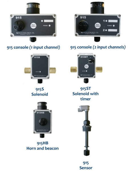 Alarm console; dual channel (no sensor)