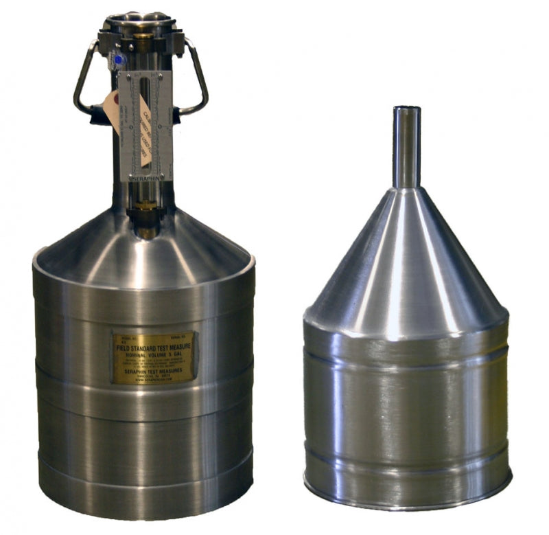 Stainless Steel Test Measure, DEF- 5 Gal.Provides an accurate standard ...