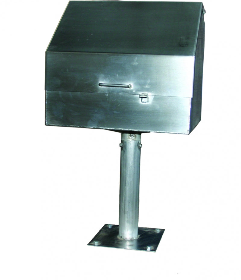 Four-leg adjustable stand, stainless steel