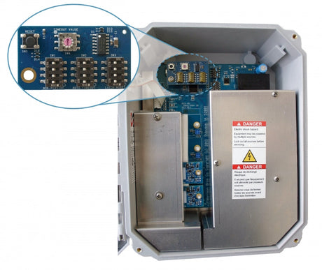 Expansion Board for 918AC System Interface purchased after September 9, 2019, featuring relay output reset functions.