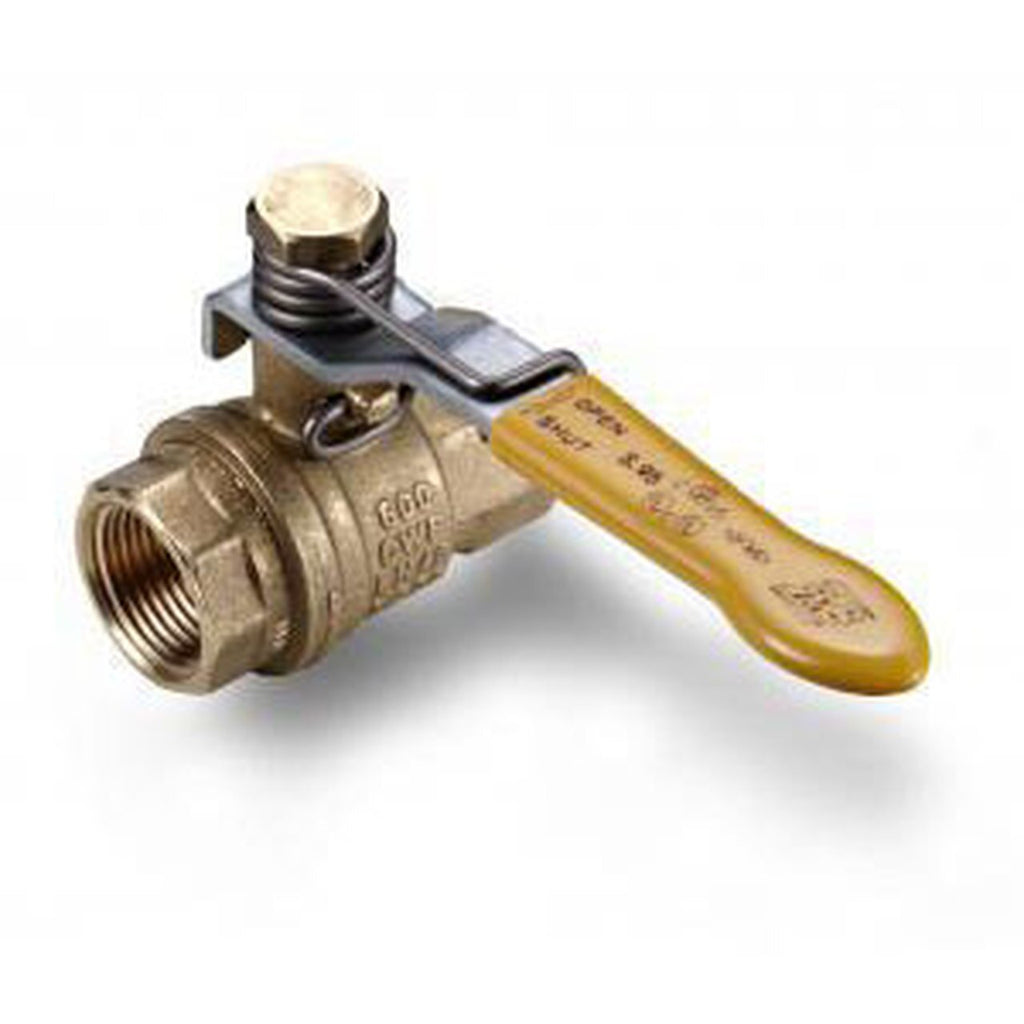Morrison Bros. 691A Series 1/2 in. NPT Spring Loaded Brass Ball Valve